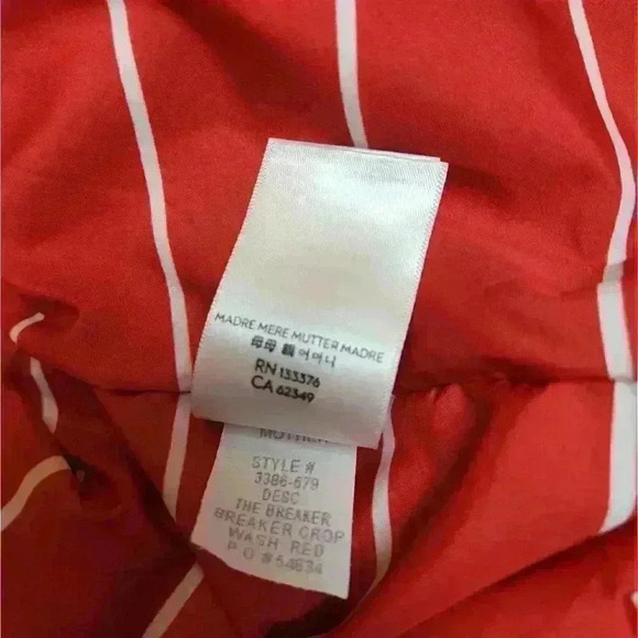 MOTHER The Breaker Breaker Crop Jacket Size Medium - Picture 10 of 10